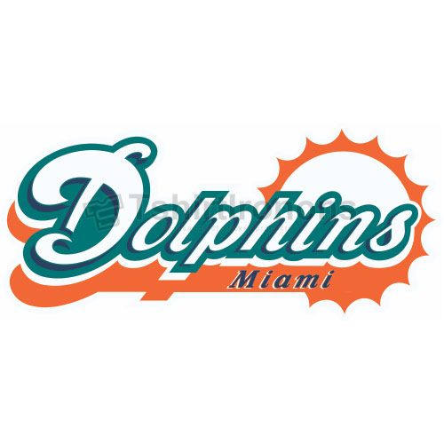 Miami Dolphins T-shirts Iron On Transfers N578